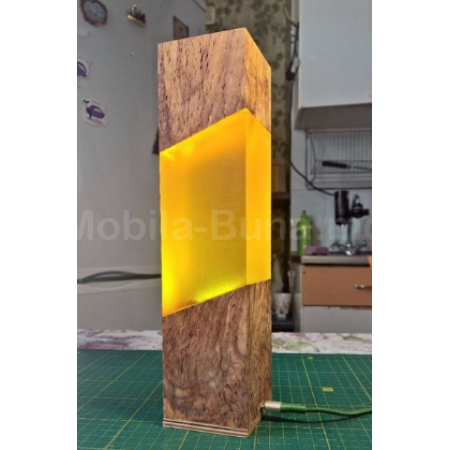 Светильник из эпоксидной смолы А-7